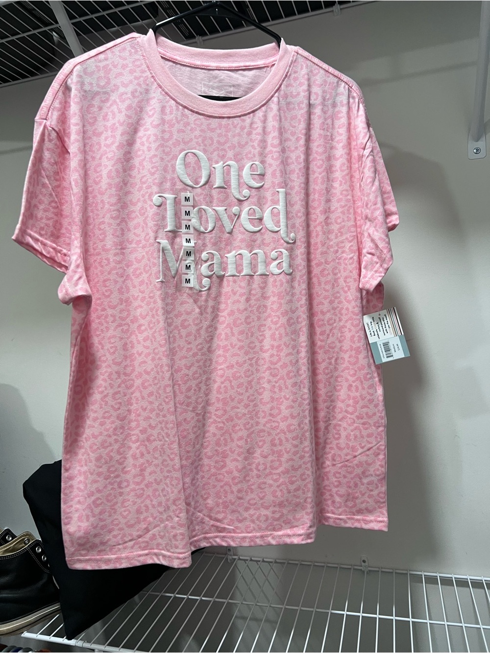 One Loved Mama Pink  Tee